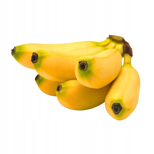 Mini banany, bananito, małe z Ekwadoru - Słodkie, idealne na przekąskę 1 kg