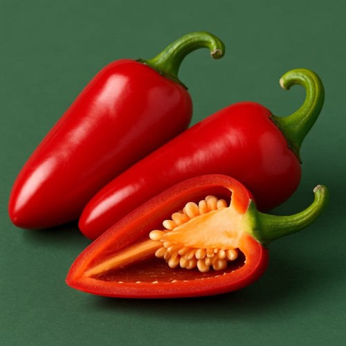 JALAPENO CZERWONE 200g – Soczysta papryka o łagodnej ostrości