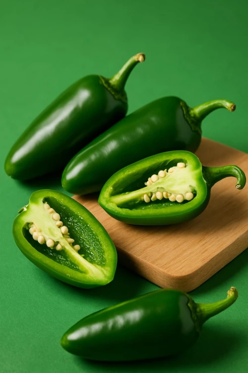 JALAPENO ZIELONE 200g – Świeża papryka o łagodnym ogniu