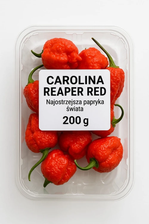CAROLINA REAPER RED 200g – Najostrzejsza papryka świata