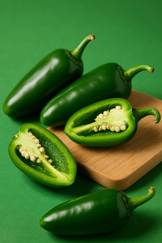 Jalapeno zielone 200g świeża papryka z lekkim ogniem